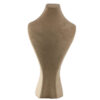 EXHIBIDOR CUELLO /328-37 CM JWR BEIGE OSCURO