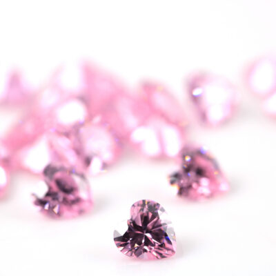 CIRCON  ROSA  CORAZON      6*6   mm
