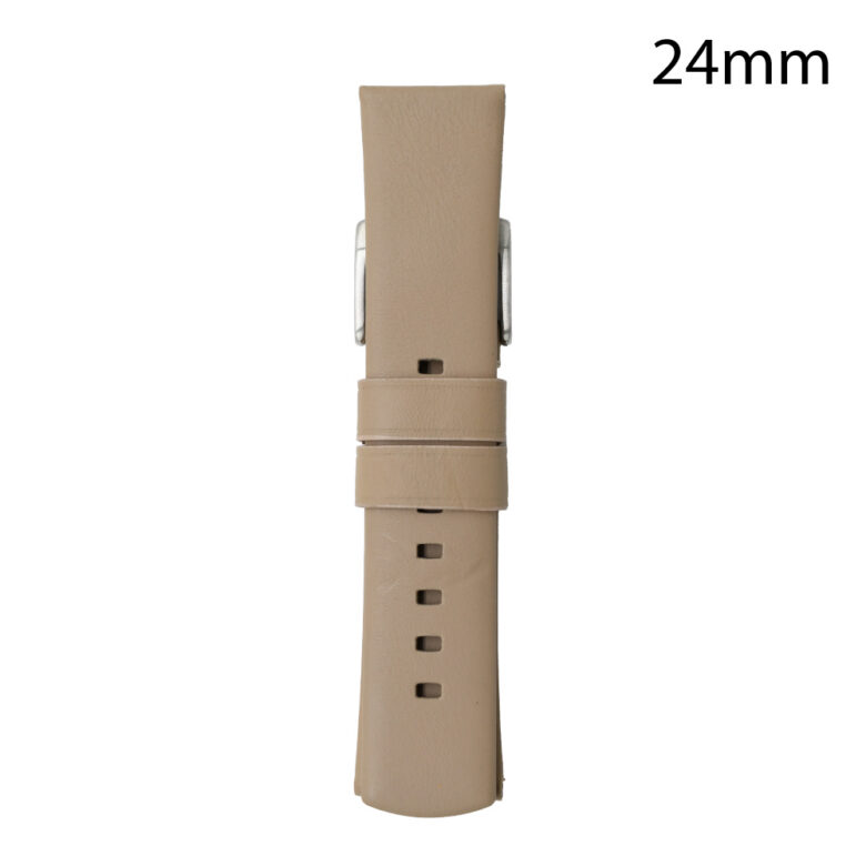 CORREA PIEL BEIGE GERONA 24MM