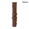 RJ70204 CORREA PIEL MARRÓN GERONA 24 MM