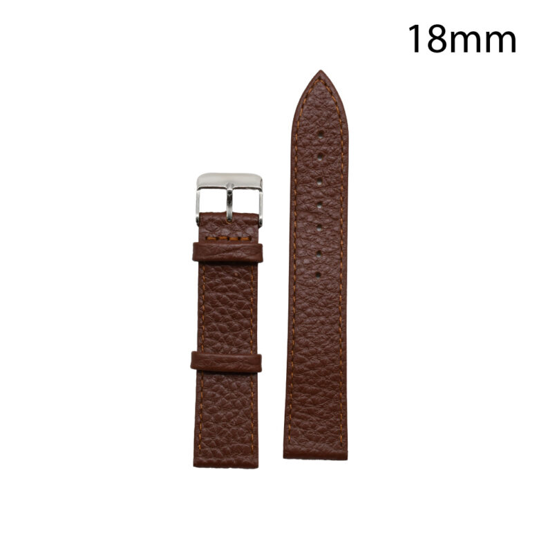 CORREA PIEL MARRON CLARO HUESCA 18 MM