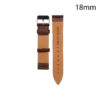 CORREA PIEL MARRON CLARO HUESCA 18 MM