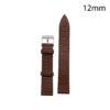 CORREA PIEL MARRON CLARO HUESCA 12 MM
