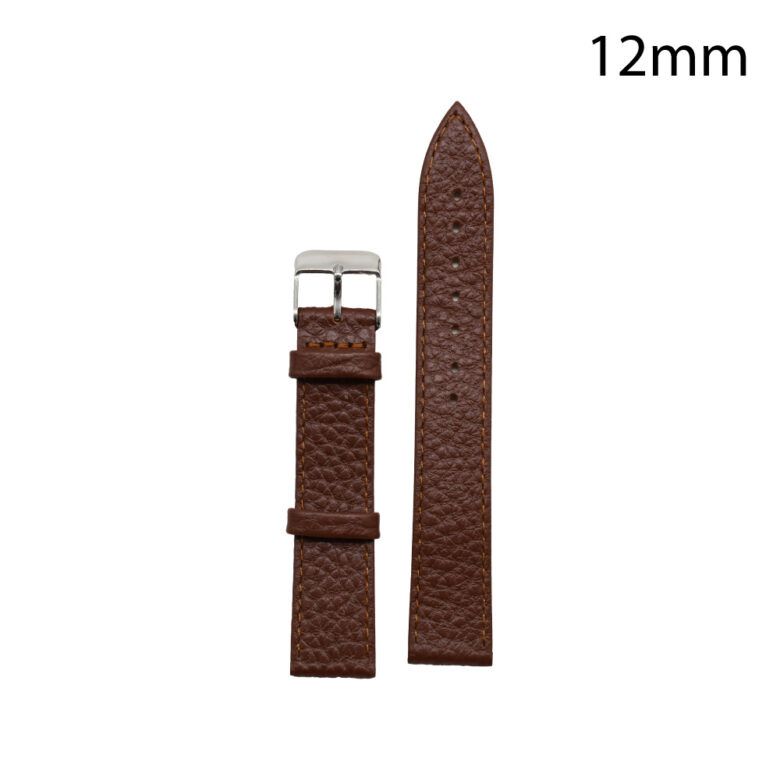CORREA PIEL MARRON CLARO HUESCA 12 MM