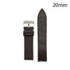 CORREA PIEL MARRON OSCURO HUESCA 20 MM