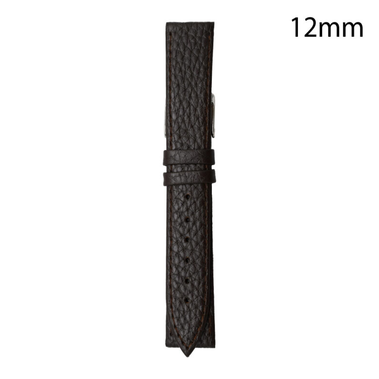 CORREA PIEL MARRON OSCURO HUESCA 12 MM