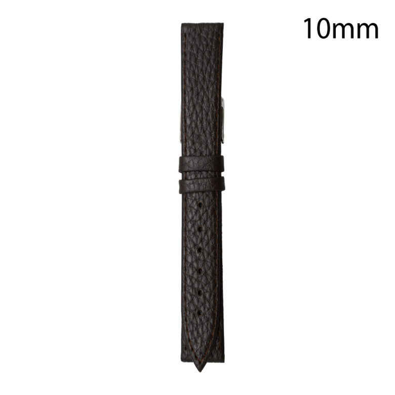 CORREA PIEL MARRON OSCURO HUESCA 10 MM