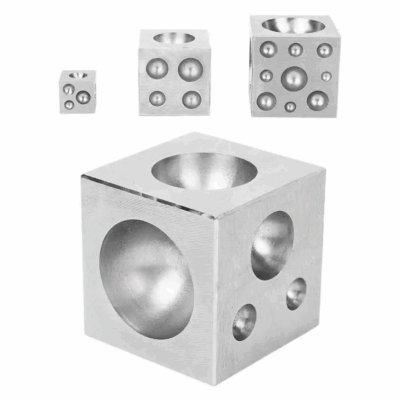 DADO CUADRADO 50*50*50 MM DORADO