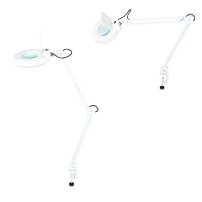 LAMPARA C/LUPA 5*60 LEDS 14W CON PINZA REF 5258