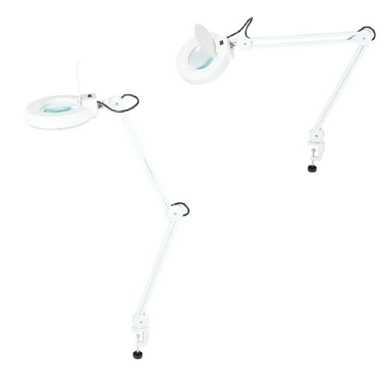 LAMPARA C/LUPA 5*60 LEDS 14W CON PINZA REF 5258
