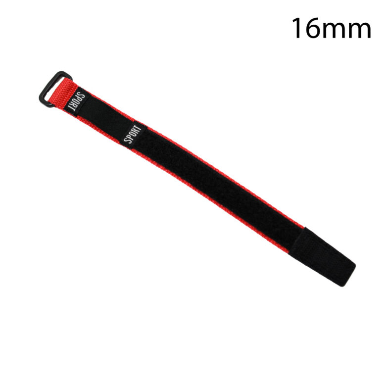 CORREA NYLON ITALIA ROJA 16MM