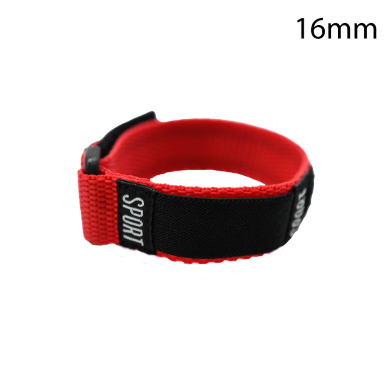 CORREA NYLON ITALIA ROJA 16MM