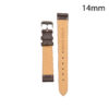 CORREA PIEL MARRON OSCURO ALMERIA 14MM