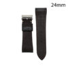 CORREA PIEL NEGRA BILBAO 24MM