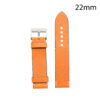 CORREA PIEL NARANJA BURGOS 22MM