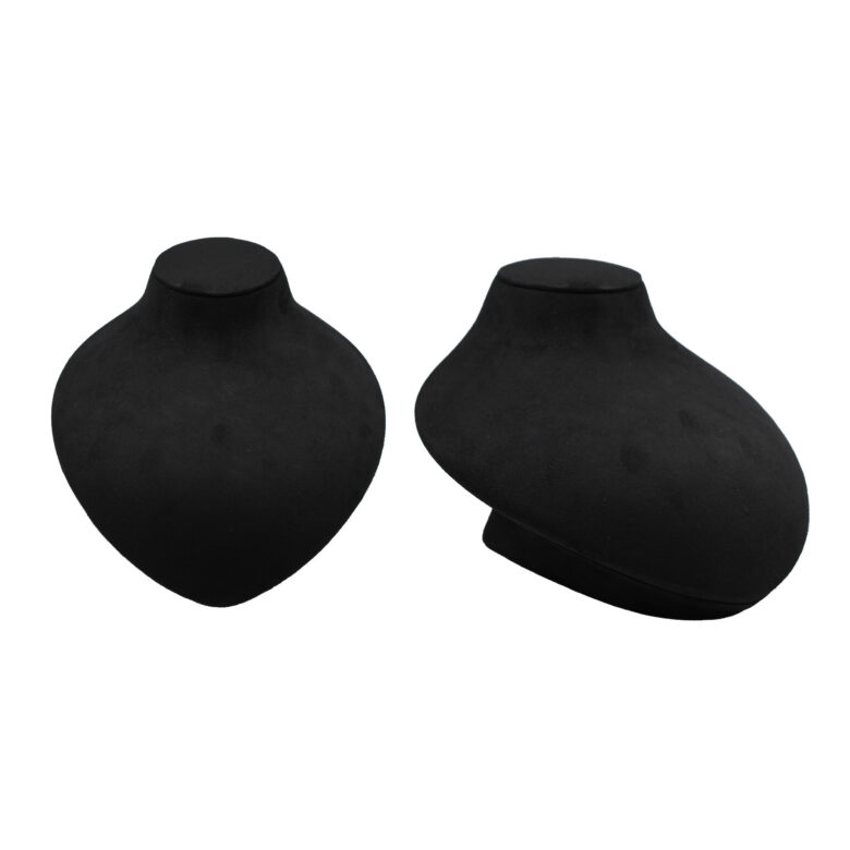 EXHIBIDOR CUELLO ACOSTADO / 256-13 CM  JWR BLACK