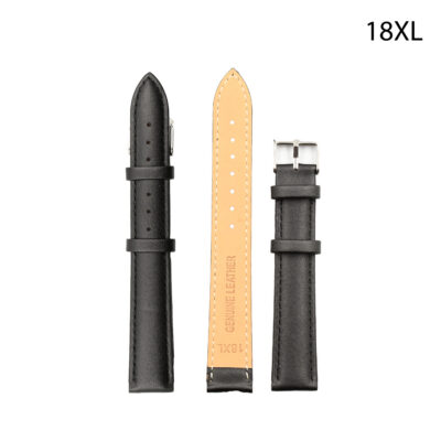 RJ70241 CORREA PIEL NEGRA LEON 18MM