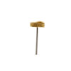 CEPILLO DE GAMUZA CON VARILLA 22X2,34MM REF ZTB22CHA