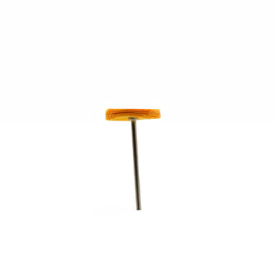 AJ30323 CEPILLO DE ALGODON AMARILLO CON VARILLA 25X2,3MM REF ZTB25RJ
